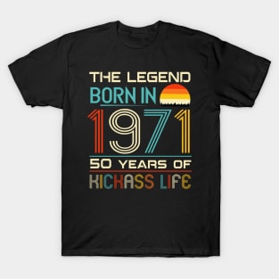 Legend Born In 1971 T-Shirt